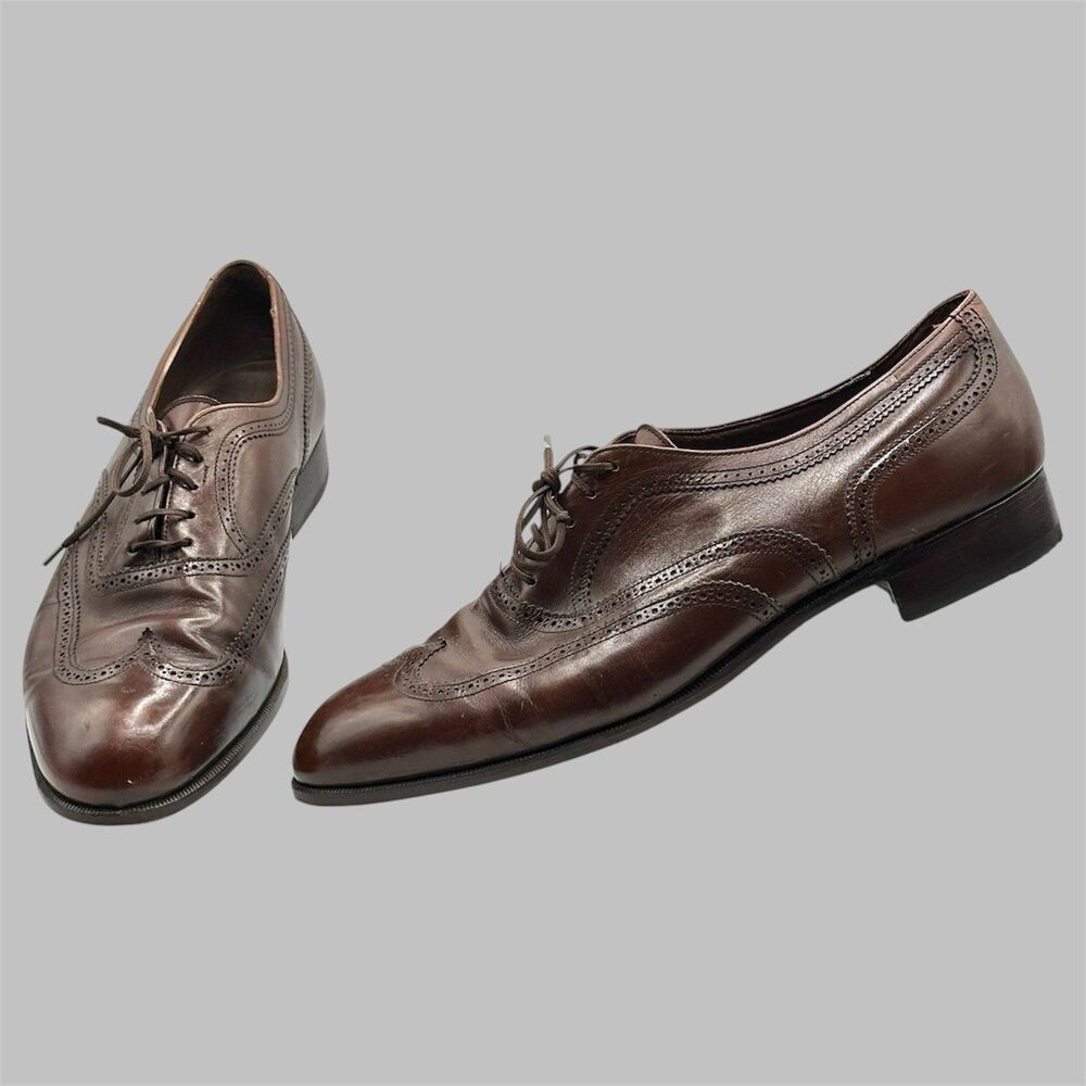 Allen Edmonds Manchester Men's Size 10.5 D Burgundy Leather Tassel Loafer Shoes